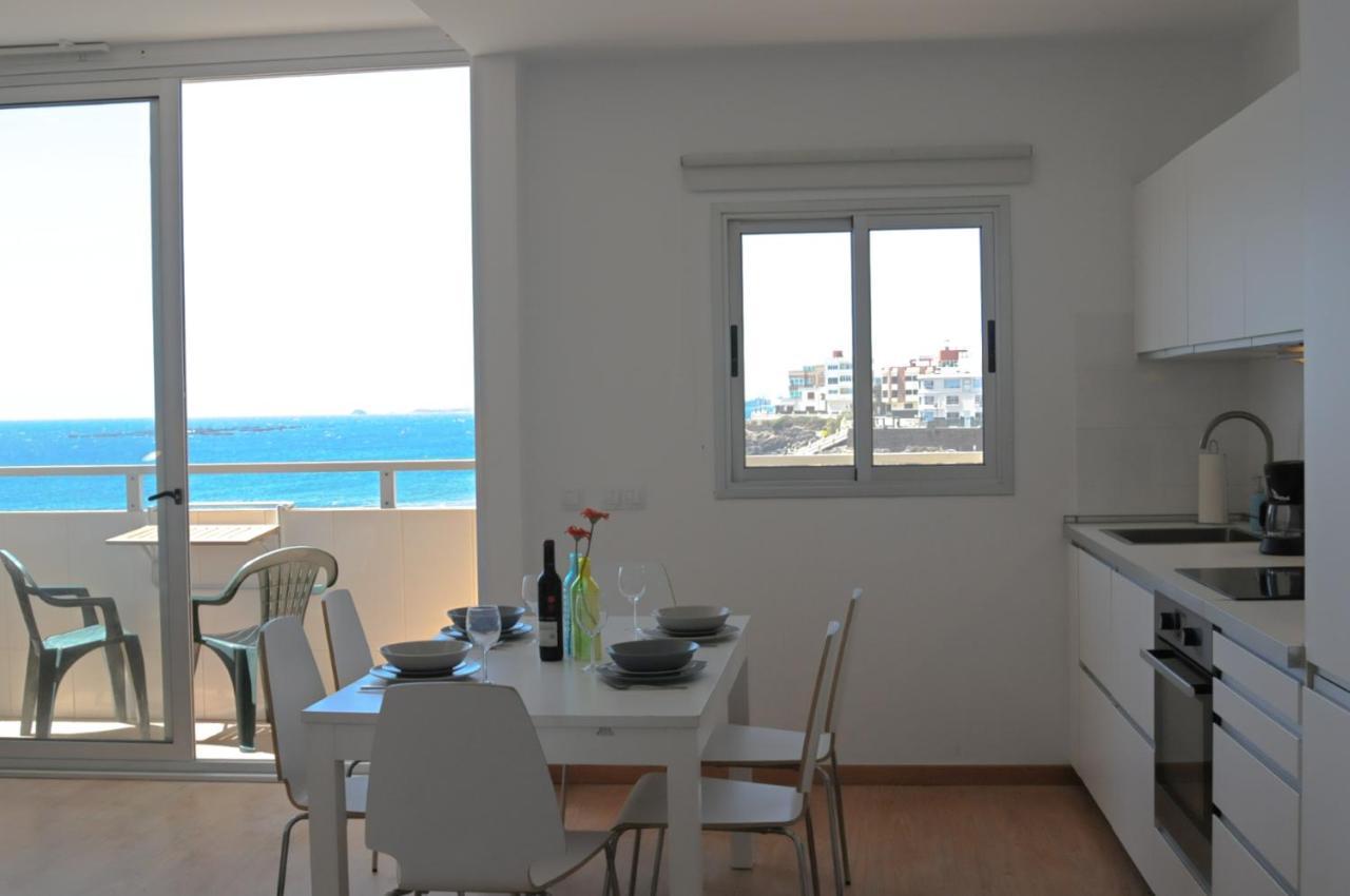 Vista Playa Y Mar - Sea View, Wifi And Ac Apartment Melenara Ngoại thất bức ảnh