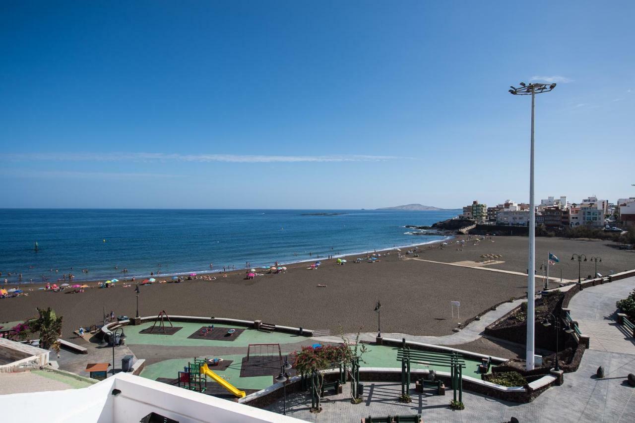 Vista Playa Y Mar - Sea View, Wifi And Ac Apartment Melenara Ngoại thất bức ảnh